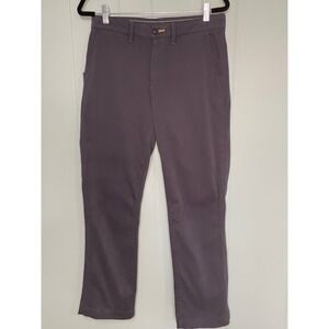 L.L. Bean Standard Fit Chino Pants Mens 30x29 Gray Coolmax Stretch‎
